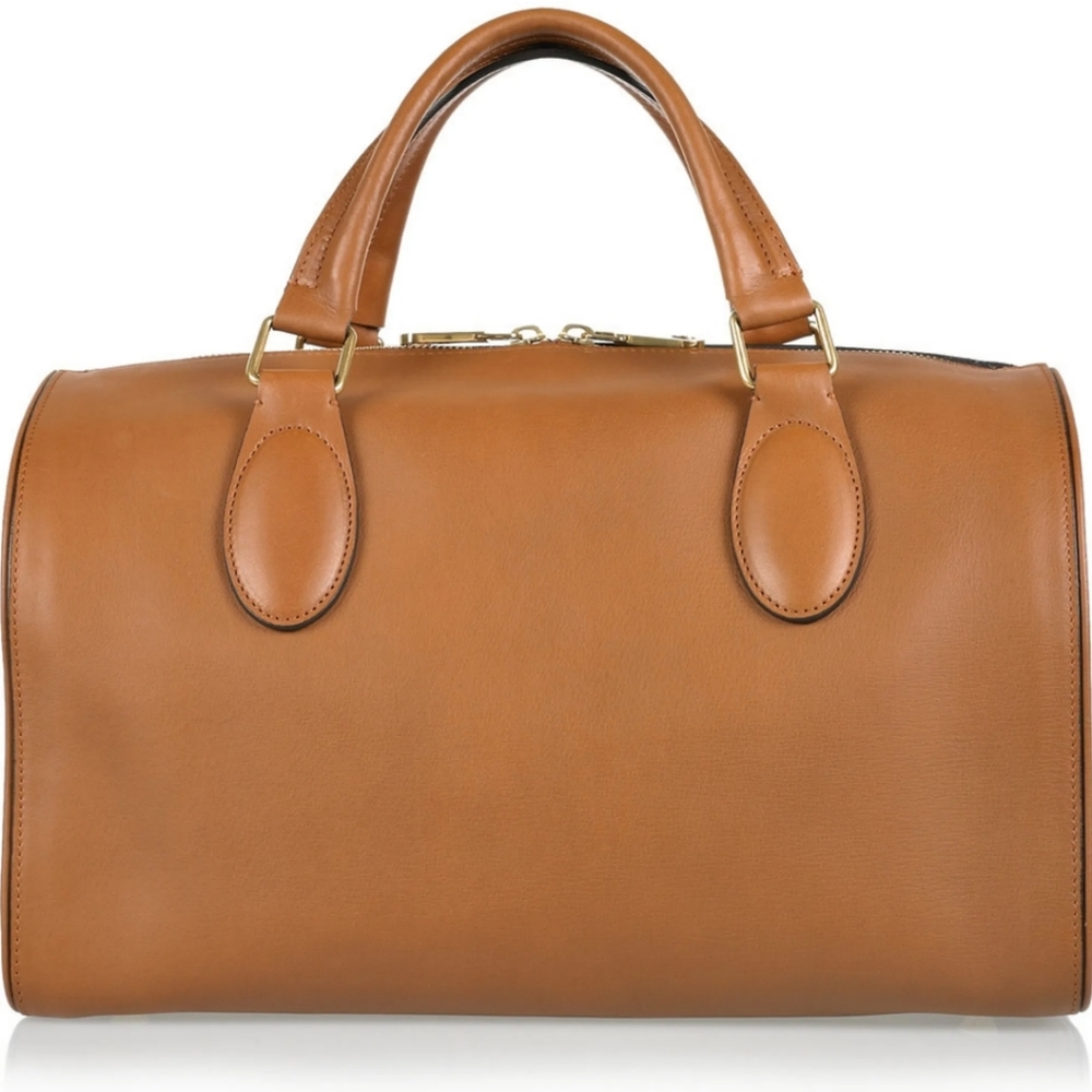 New Chloe Aurore Tan Leather Satchel